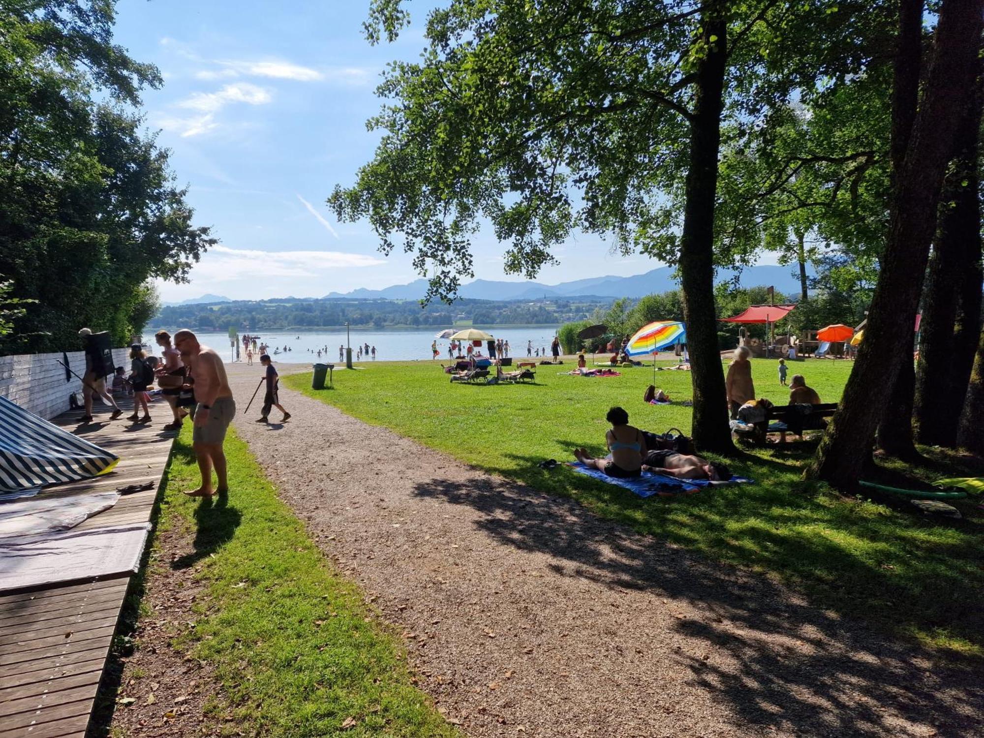 Ferienwohnungen Am Simssee Mit Alpenblick, Gutshof Alpenblick Stephanskirchen 외부 사진